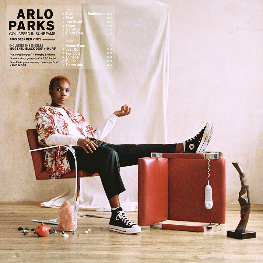 Arlo Parks - Collapsed In Sunbeams LP (Deep Red Vinyl)
