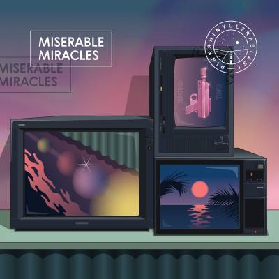 Pinkshinyultrablast ‎- Miserable Miracles LP (Pink / White Vinyl)