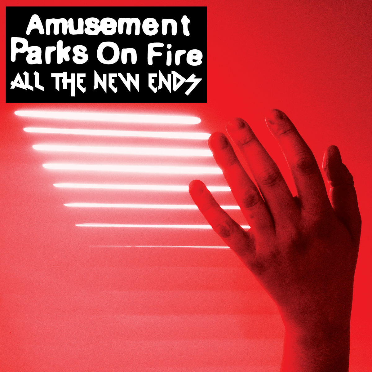 Amusement Parks On Fire - All The New Ends 12" EP (Red Vinyl)