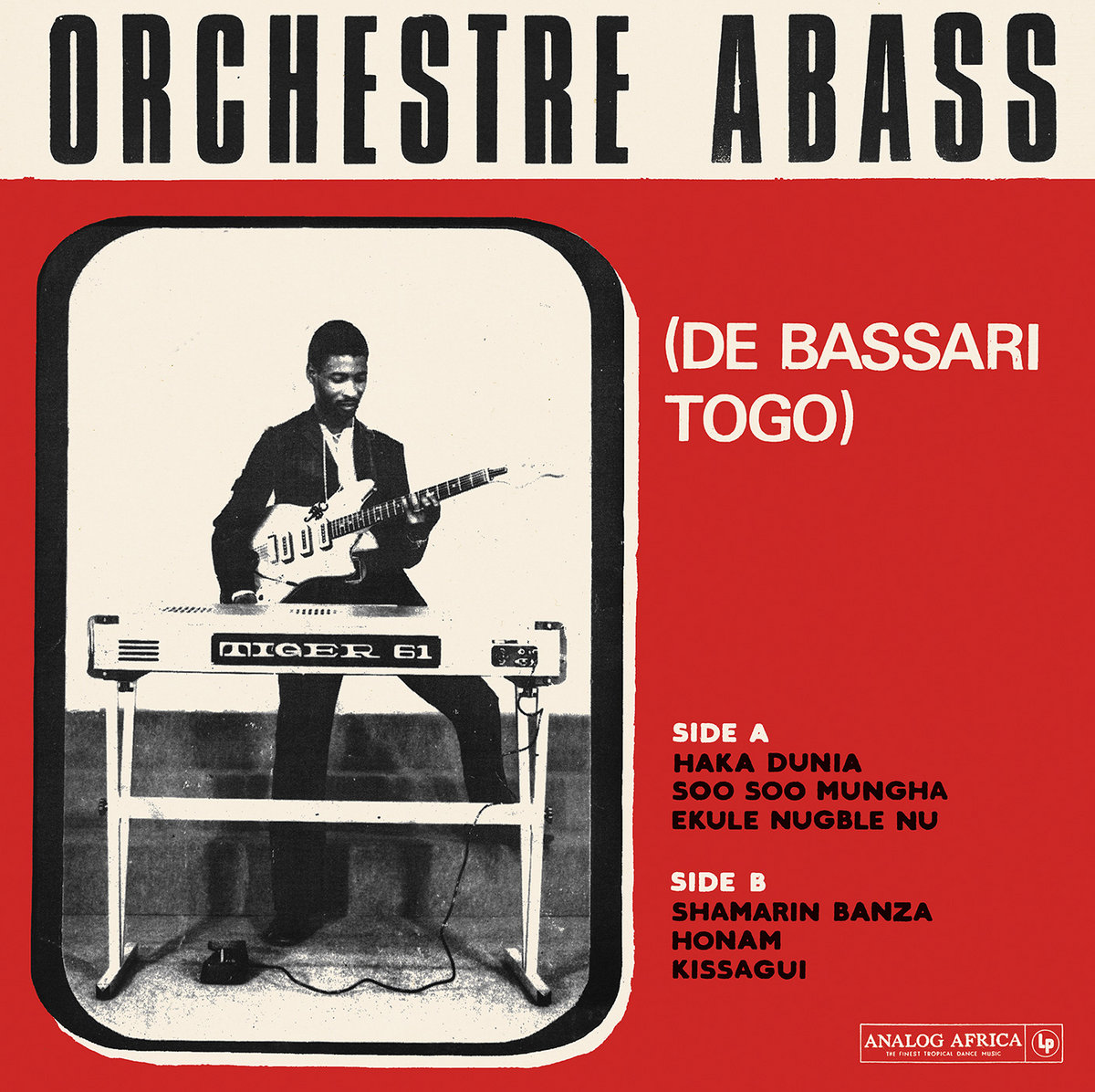 Orchestre Abass - De Bassari Togo LP (Limited)