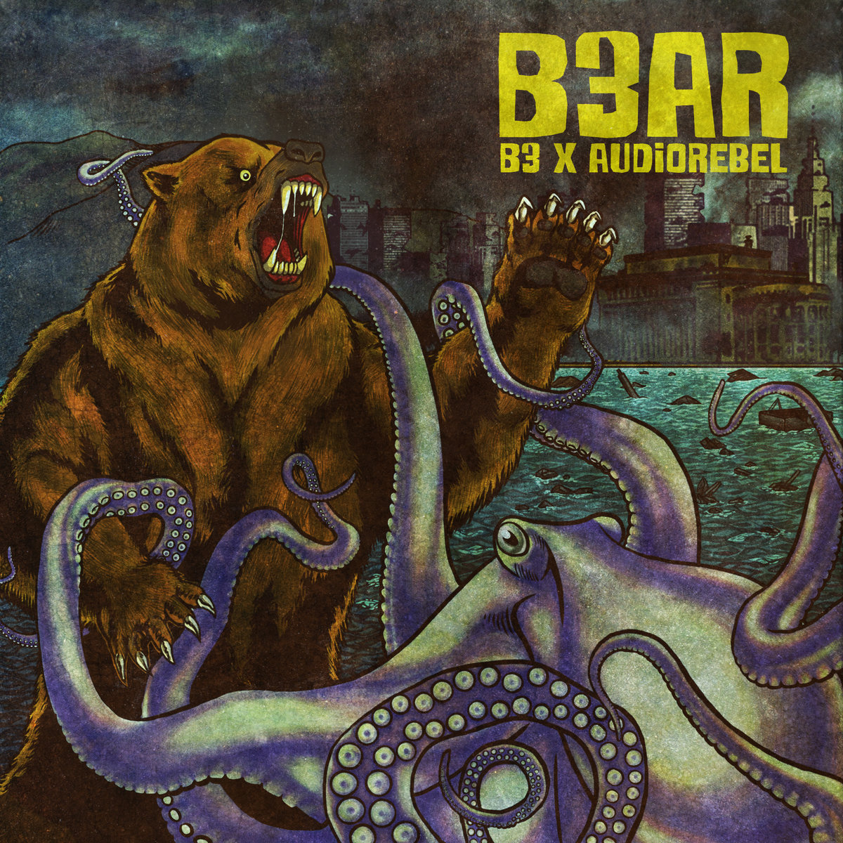 B3 x Audio Rebel - B3AR LP (Green Vinyl) B3 x Audio Rebel - B3AR LP (Green Vinyl)