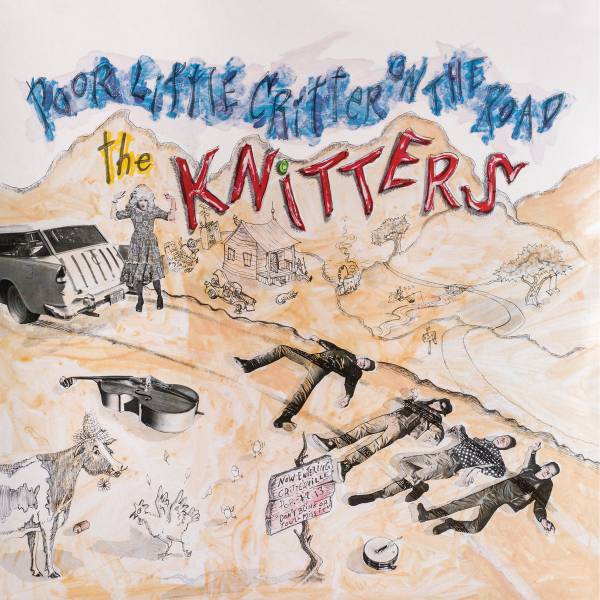 The Knitters - Poor Little Critter On The Road LP (Blue Vinyl)