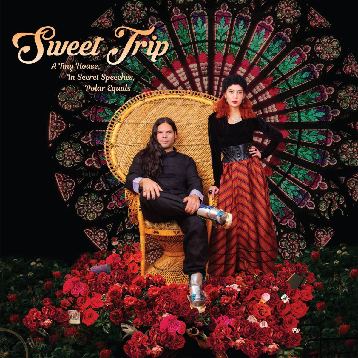 Sweet Trip - A Tiny House In Secret Speeches Polar Equals 2xLP (Transparent Red / Transparent Orange Vinyl) Sweet Trip - A Tiny House In Secret Speeches Polar Equals 2xLP (Transparent Red / Transparent Orange Vinyl)
