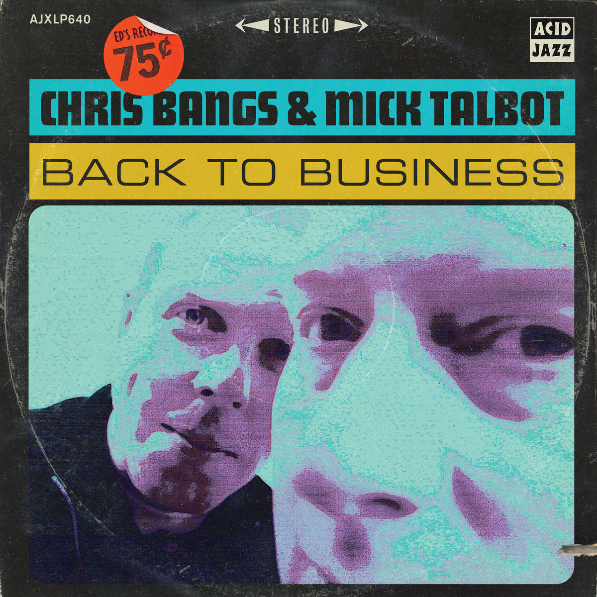 Chris Bangs / Mick Talbot - Back To Business LP Chris Bangs / Mick Talbot - Back To Business LP