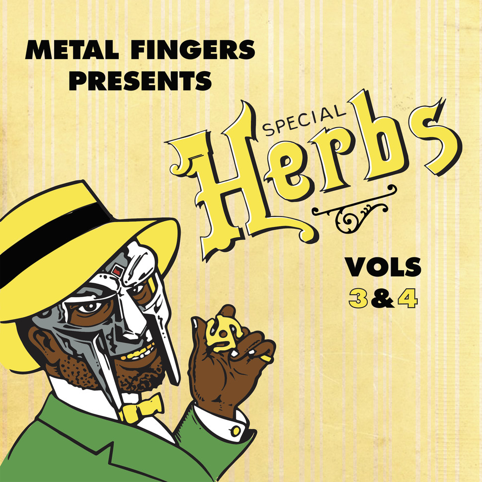 MF Doom - Special Herbs Volume 3 & 4 2xLP MF Doom - Special Herbs Volume 3 & 4 2xLP