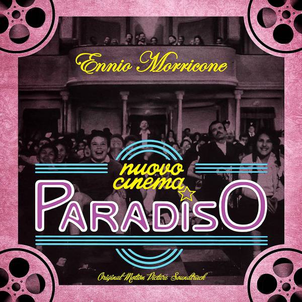Ennio Morricone - Nuovo Cinema Paradiso LP (Clear Purple Vinyl)