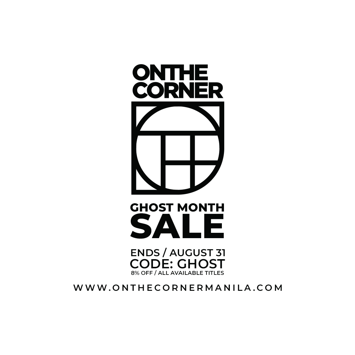 ON THE CORNER MANILA GHOST MONTH SALE 2024